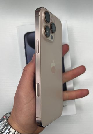 iPhone 16 Pro Max 256GB Dorado Como Nuevo