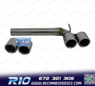 KIT ESCAPE BMW F30 F31 LOOK M3 COLAS DOBLES AMBOS LADOS