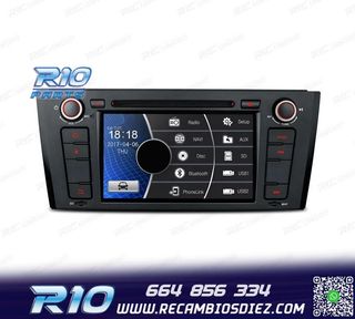RADIO NAVEGADOR 7" BMW SERIE 1 E81 E82 E87 E88 04-11 USB GPS