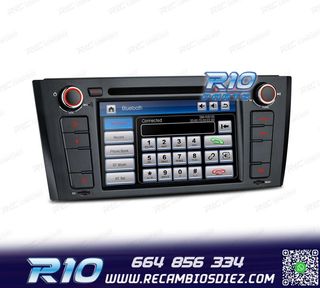 RADIO NAVEGADOR 7" BMW SERIE 1 E81 E82 E87 E88 04-11 USB GPS