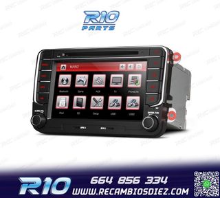 RADIO NAVEGADOR 7" PARA SEAT SKODA VOLKSWAGEN VW USB GPS TAC