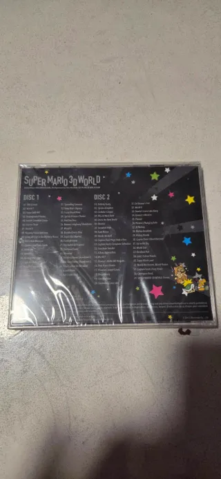 Banda Sonora Super Mario 3D World Sin Abrir