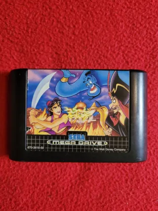 Aladdin Mega Drive completo