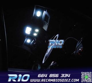 KIT 20 BOMBILLAS LED INTERIOR AUDI Q5 2009-2016