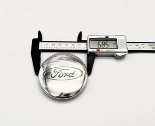 CENTROS DE RUEDA ORIGINAL FORD 68.5MM CROMADO