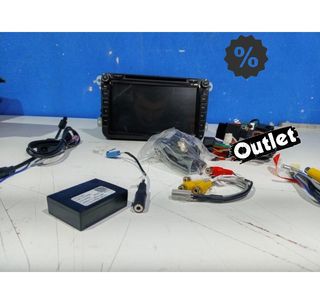 EV RADIO NAVEGADOR 8" VOLKSWAGEN VW USB GPS TACTIL HD M00036