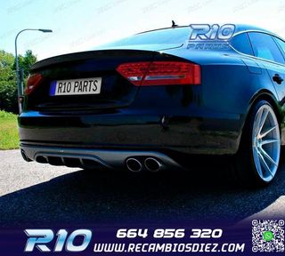 DIFUSOR AUDI A5 B8 B81 SPORTBACK 09-11 LOOK ABT