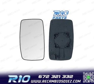 CRISTAL ESPEJO BASE IZQUIERDO PEUGEOT EXPERT 07-16 GRANDE