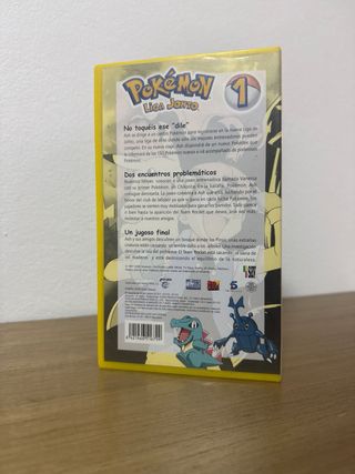 Pokémon Liga Johto Vol. 1 VHS Nintendo