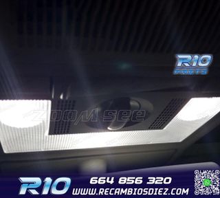 KIT 13 BOMBILLAS LED INTERIOR PARA SEAT LEON MK2 1 P 1P1 05-
