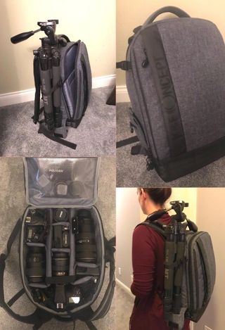 Mochila fotográfica K&F Concept 18L - Como Nueva