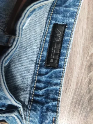 Pantalones vaqueros Zara anchos talla 42