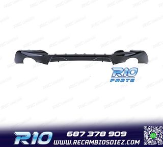 DIFUSOR BMW G20 G21 18- LOOK M PERFORMANCE NEGRO BRILLO