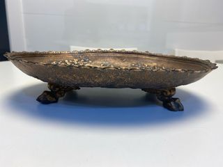 Placa Bronce Antigua Geschutzt Caballo Niño