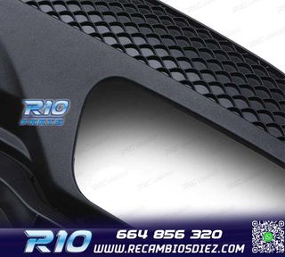 DIFUSOR MERCEDES CLASE A W176 12-18 LOOK AMG A45 DOBLE SALID