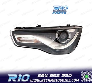 FARO IZQ XENON AUDI A1 10-14 DRL NEGRO