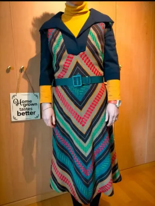 Vestido Vintage Multicolor