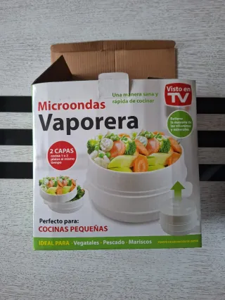 Vaporea a microonde a 2 strati