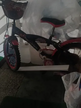 Bicicleta Spiderman