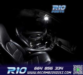 KIT 8 BOMBILLAS LED INTERIOR PARA HONDA CIVIC 06-12