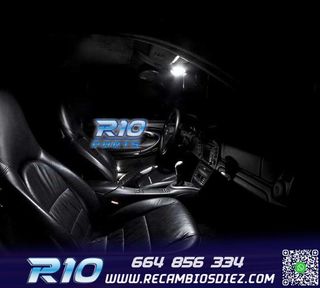 KIT 10 BOMBILLAS LED INTERIOR TOYOTA RAV4 06-14