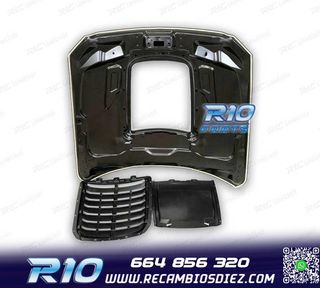 CAPO FORD MUSTANG 15-17 LOOK GT500 ALUMINIO