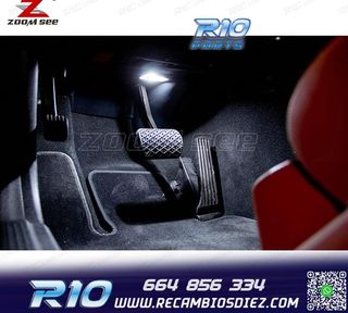 KIT 19 BOMBILLAS LED INTERIOR PARA MERCEDES CLASE ML W164 ML