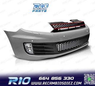 PARAGOLPES DELANTERO VOLKSWAGEN VW GOLF 6 08-12 PDC LOOK GTI