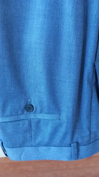 Abito uomo azzurro taglia 52