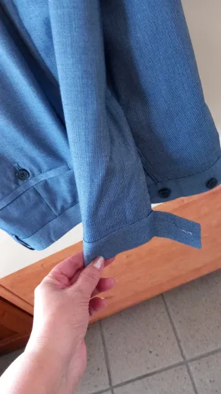 Abito uomo azzurro taglia 52