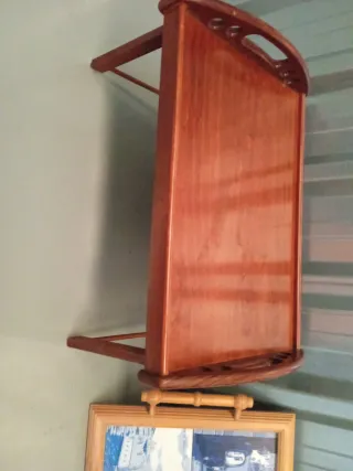 2 Bandejas Madera y Azulejos