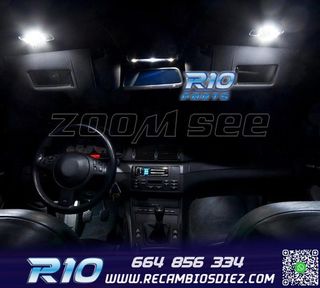 KIT 18 BOMBILLAS LED INTERIOR BMW SERIE 3 E46 WAGON TOURING
