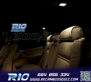 KIT 21 BOMBILLAS LED INTERIOR BMW X5 E70 07-13