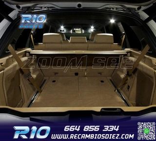 KIT 21 BOMBILLAS LED INTERIOR BMW X5 E70 07-13