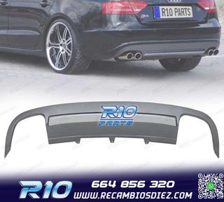 DIFUSOR AUDI A5 09-11 LOOK S5