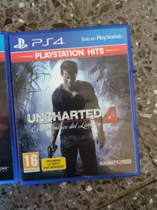 Lote 3 Juegos PS4: Horizon, Gran Turismo, Uncharte