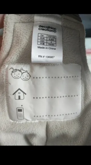 Mono de esquí para niño