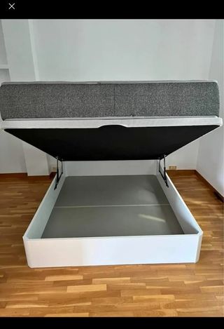 Canapé abatible con colchón