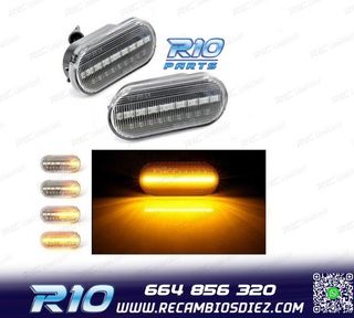 INTERMITENTES LATERALES PARA SEAT LEON II 05-12 CON LED DINA