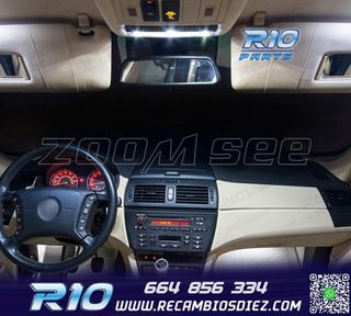 KIT 16 BOMBILLAS LED INTERIOR BMW X3 E83 04-10