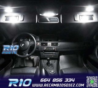KIT 18 BOMBILLAS LED INTERIOR BMW 1 SERIE E88 CONVERTIBLE CA