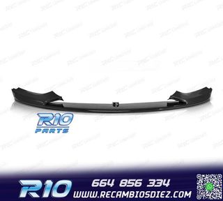 SPOILER LIP FRONTAL BMW F32 F33 F36 LOOK M PERFORMANCE NEGRO
