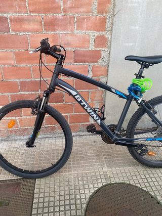 Bicicleta de Montaña Btwin Negra
