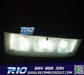 KIT 15 BOMBILLAS LED INTERIOR PARA OPEL ASTRA H OPC GTC HATC
