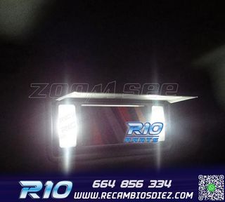 KIT 15 BOMBILLAS LED INTERIOR PARA OPEL ASTRA H OPC GTC HATC