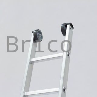 Escalera Aluminio 3x12 CUERDA - 3,44+3,44+3,44 M - 80x25mm