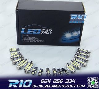 KIT 12 BOMBILLAS LED INTERIOR OPEL INSIGNIA SEDAN BERLINA HA