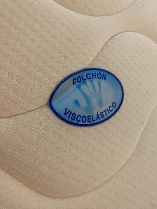 Colchón viscoelástico
