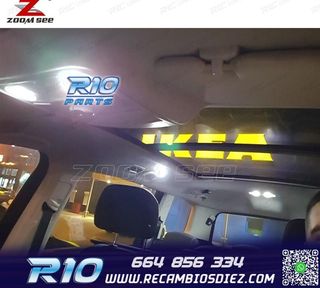 KIT 21 BOMBILLAS LED INTERIOR SEAT ALHAMBRA II MK2 710 711 1