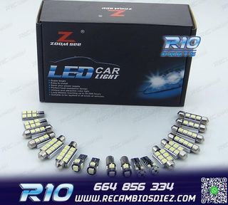 KIT 21 BOMBILLAS LED INTERIOR SEAT ALHAMBRA II MK2 710 711 1